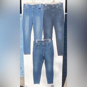 Lucky Brand Women’s ankle skinny leg denim stretch mid rise jeans